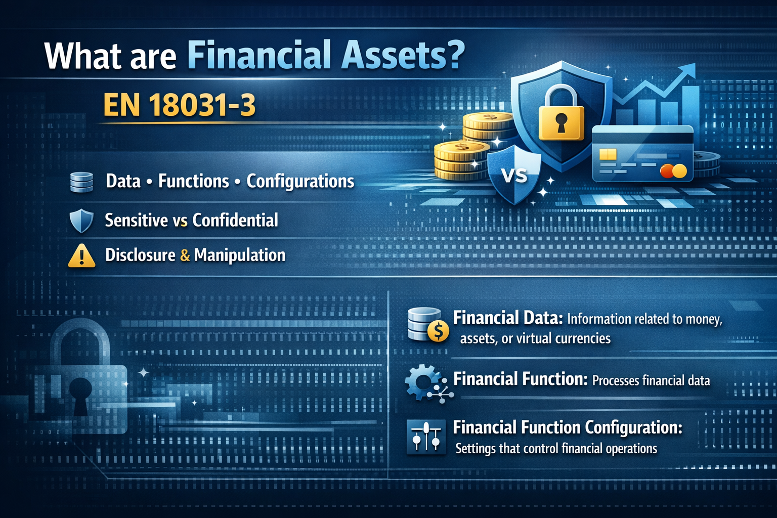 Financial assets illustration